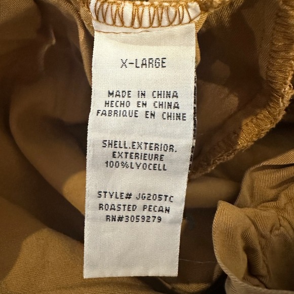 Thread & Supply Womens Wide Leg Paperbag Waist Pants Palazzo XL Pecan - Picture 5 of 5